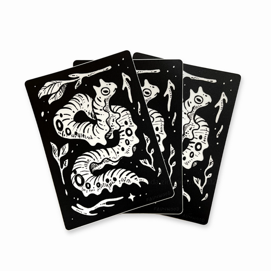 Inklings: Caterpillar ✦ Matte Vinyl Sticker