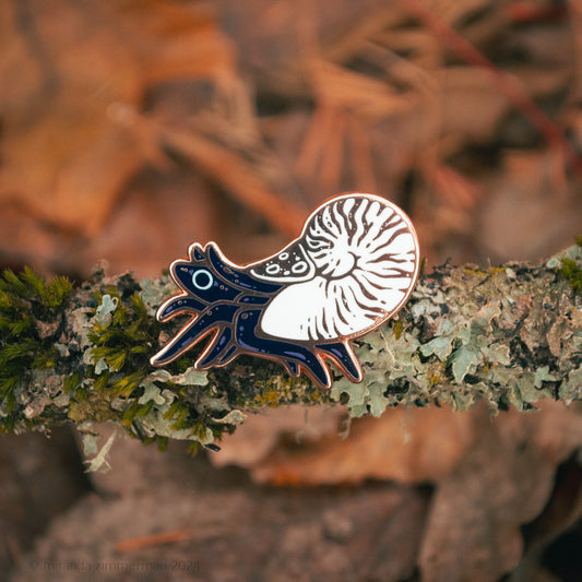 Nautiloid ✦ Hard Enamel Pin