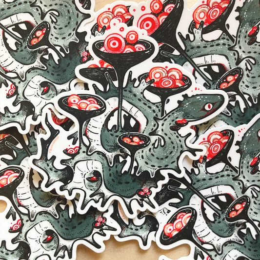 Dragonsnake ✦ Matte Vinyl Sticker