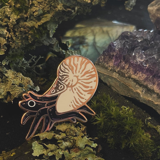 Nautiloid ✦ Hard Enamel Pin