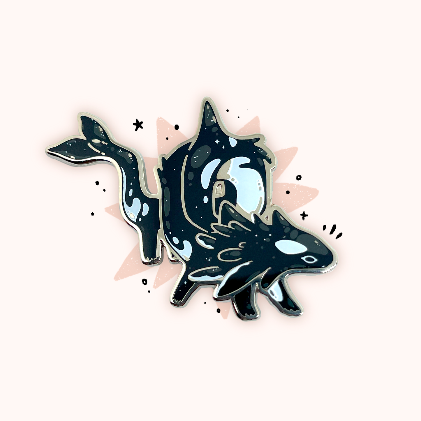 Orcamander ✦ Hard Enamel Pin
