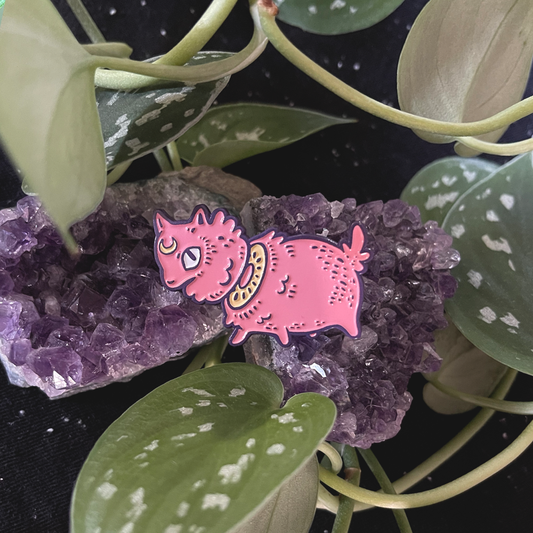 Moonpup (Pink) ✦ Soft Enamel Pin