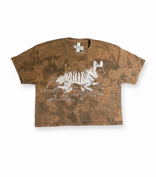 100 • Wild Dog • Small Cropped Tee