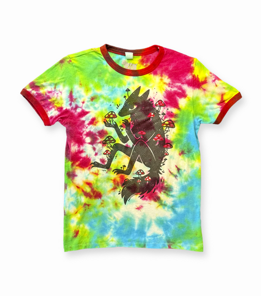 16 • Foxshroom • XS Ringer Tee