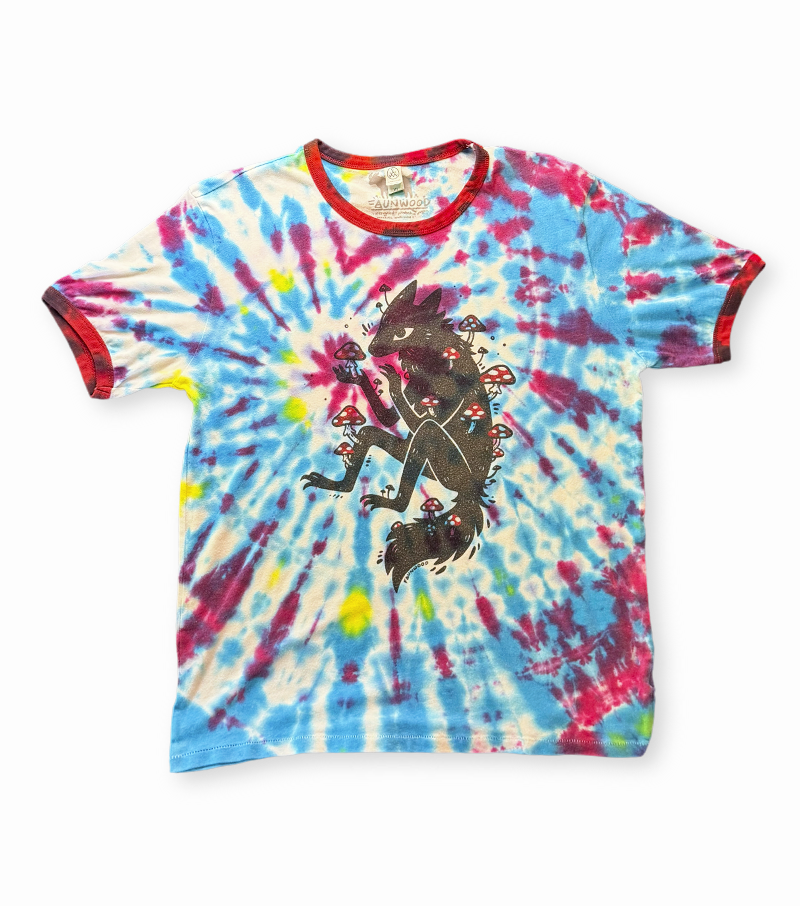 34 • Foxshroom • Extra Large Ringer Tee