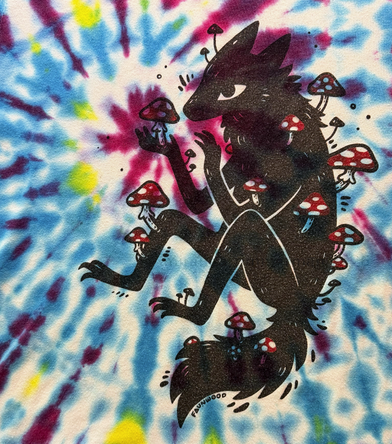 34 • Foxshroom • Extra Large Ringer Tee