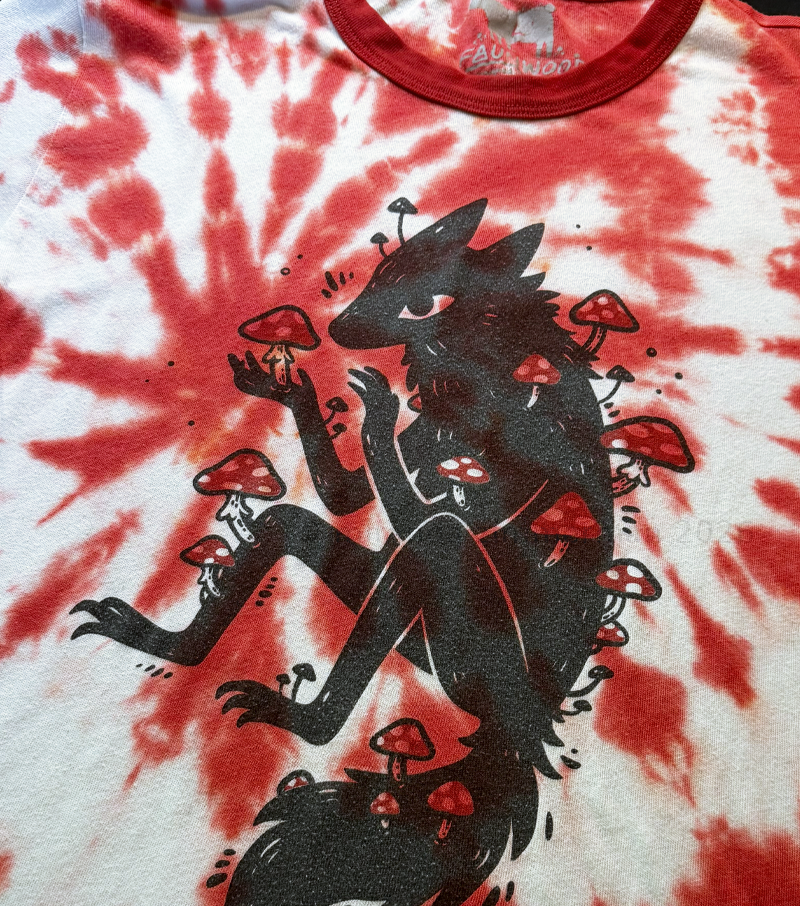 36 • Foxshroom • Large Ringer Tee