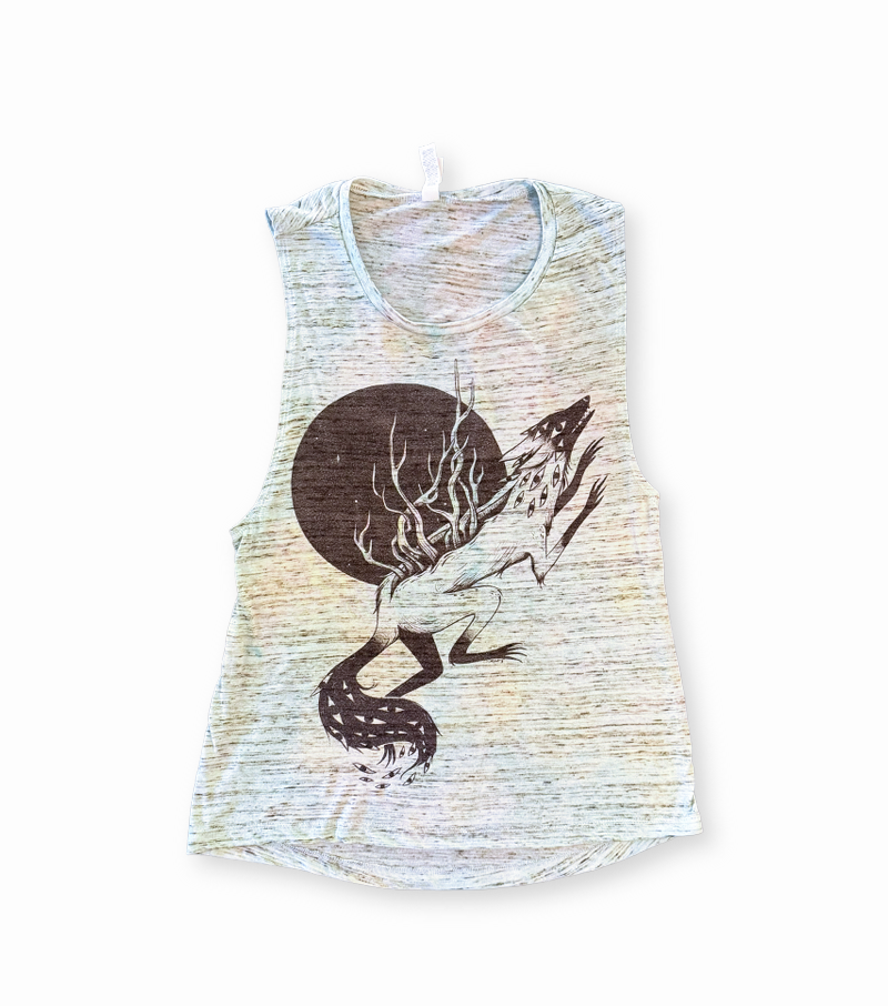 60 • Branchwolf • Medium "Women's Muscle Tank"