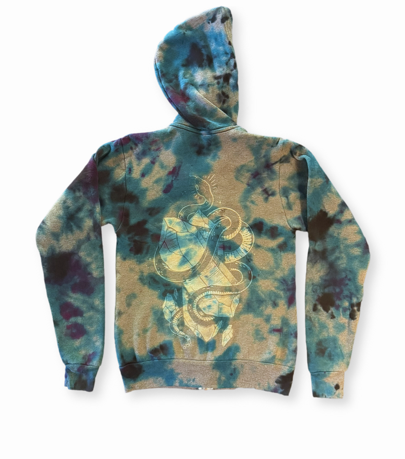 67 • Serpentine • Extra Small Unisex Zip Hoodie