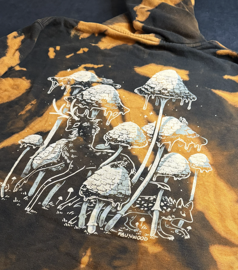 72 • Ink Caps • Medium Unisex Pullover Hoodie