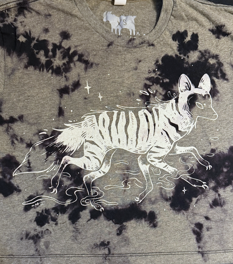 93 • Wild Dog • Extra Small Cropped Tee