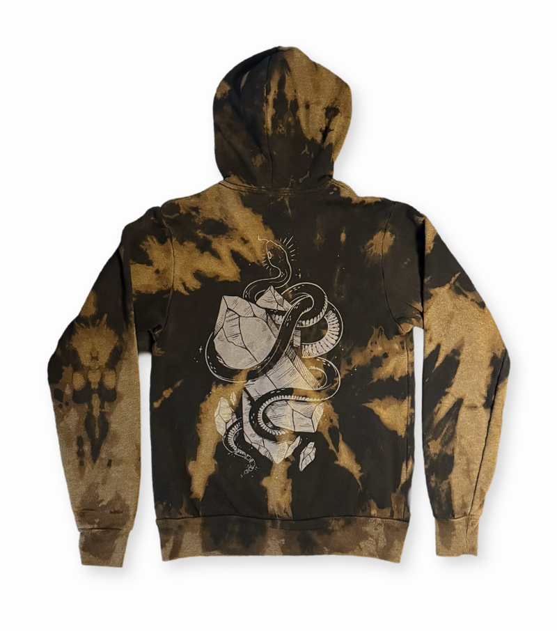98 • Serpentine • Small Unisex Zip Hoodie