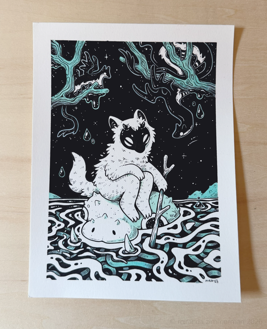Adrift ✦ Original Illustration