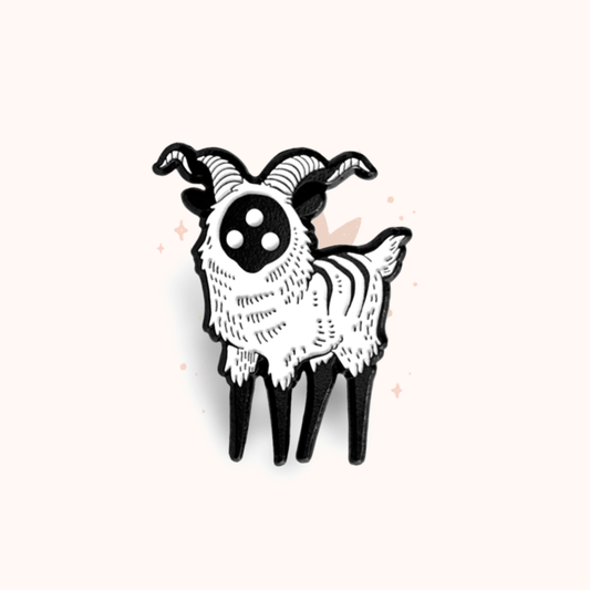Bighorn Pin ✦ Black
