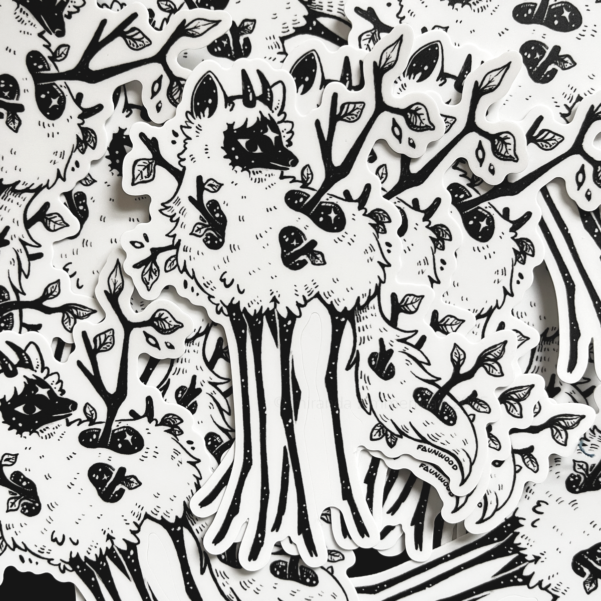 Branches  ✦ Matte Vinyl Sticker