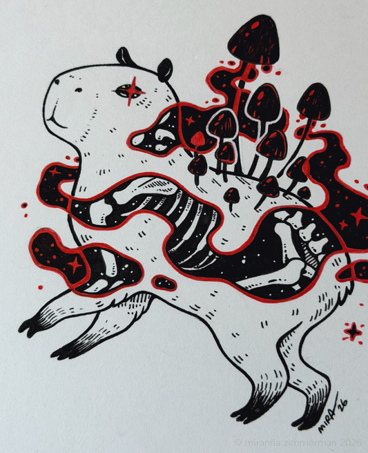 Mushybara ✦ Original Illustration