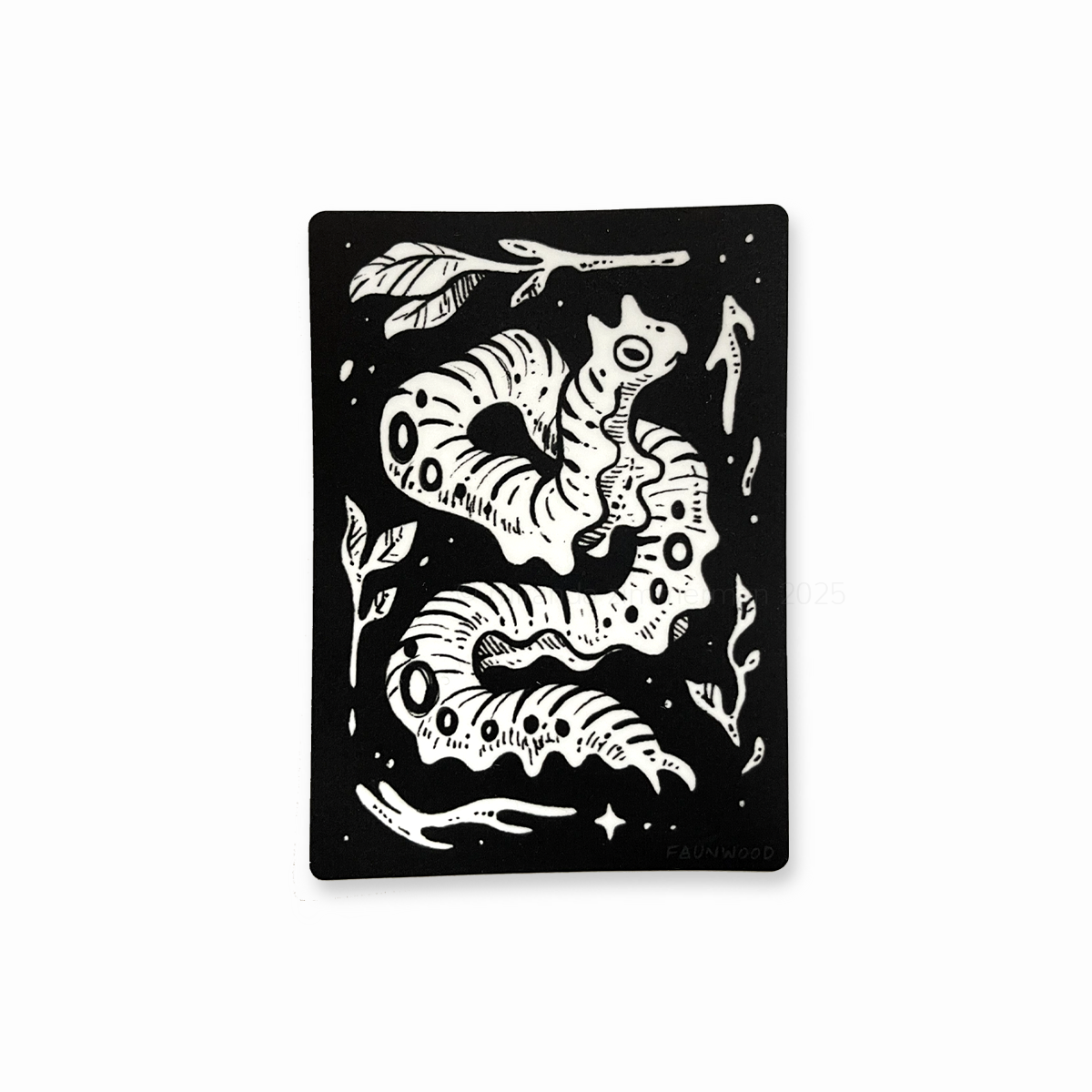 Inklings: Caterpillar  ✦ Matte Vinyl Sticker