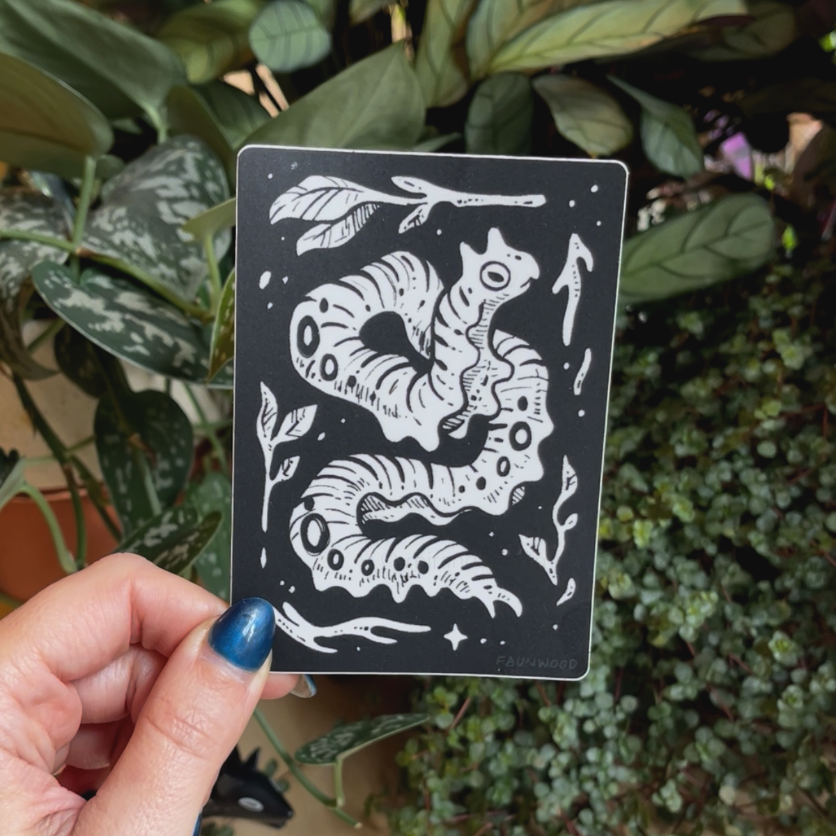 Inklings: Caterpillar  ✦ Matte Vinyl Sticker