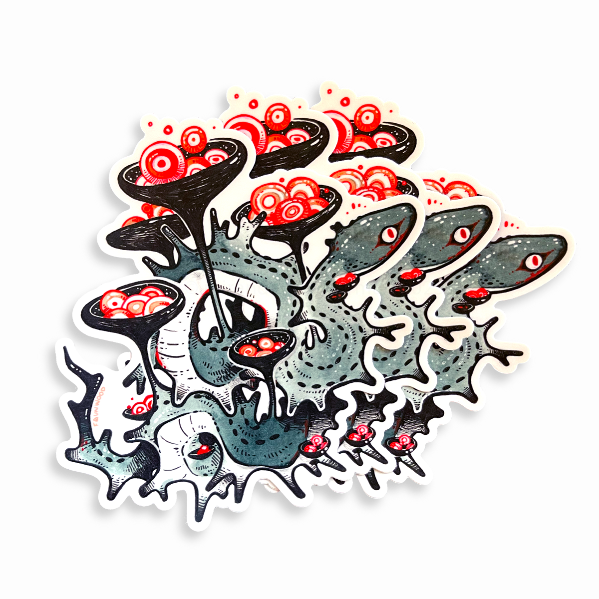 Dragonsnake ✦ Matte Vinyl Sticker