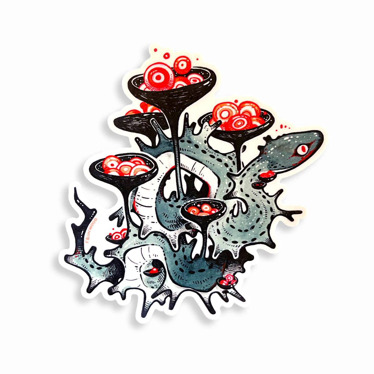 Dragonsnake ✦ Matte Vinyl Sticker