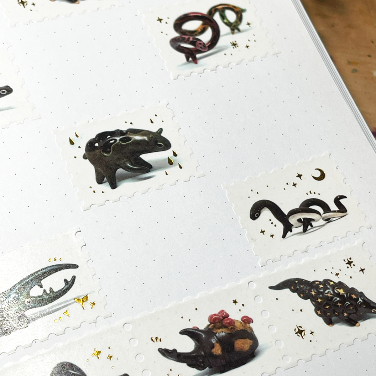 Kiln Fauna ✦ Stamp Washi Tape
