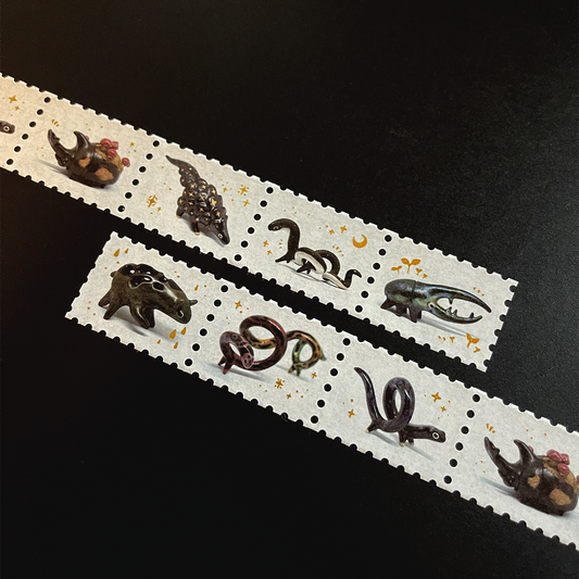 Kiln Fauna ✦ Stamp Washi Tape