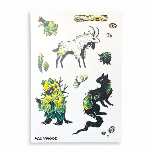 Layers  ✦ Matte Vinyl Sticker Sheet