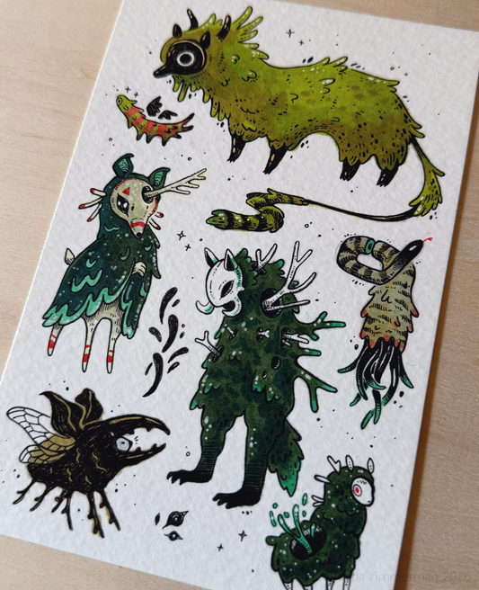 Moss & Co ✦ Original Illustration