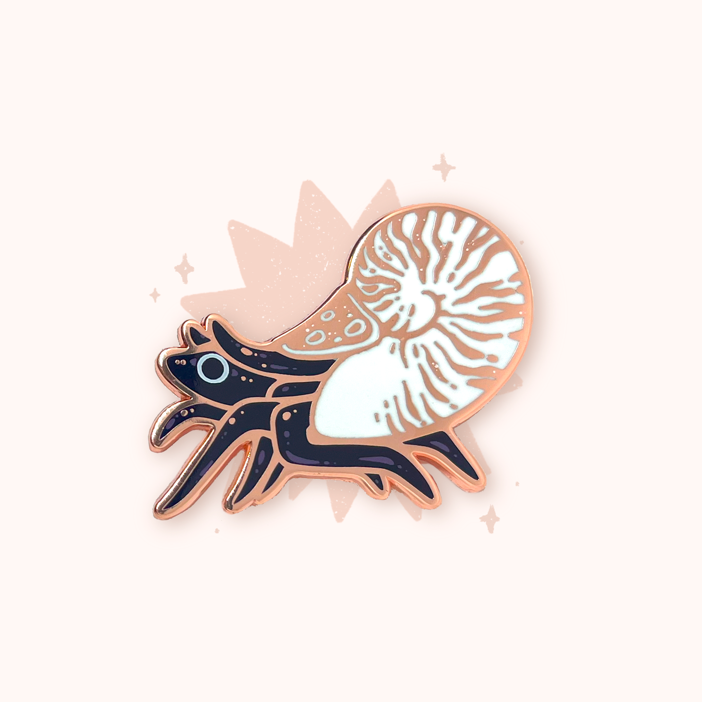 Nautiloid ✦ Hard Enamel Pin