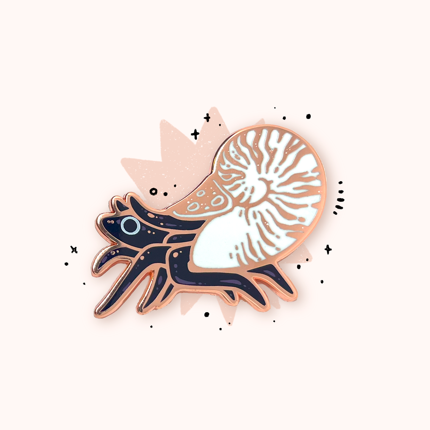 Nautiloid ✦ Hard Enamel Pin
