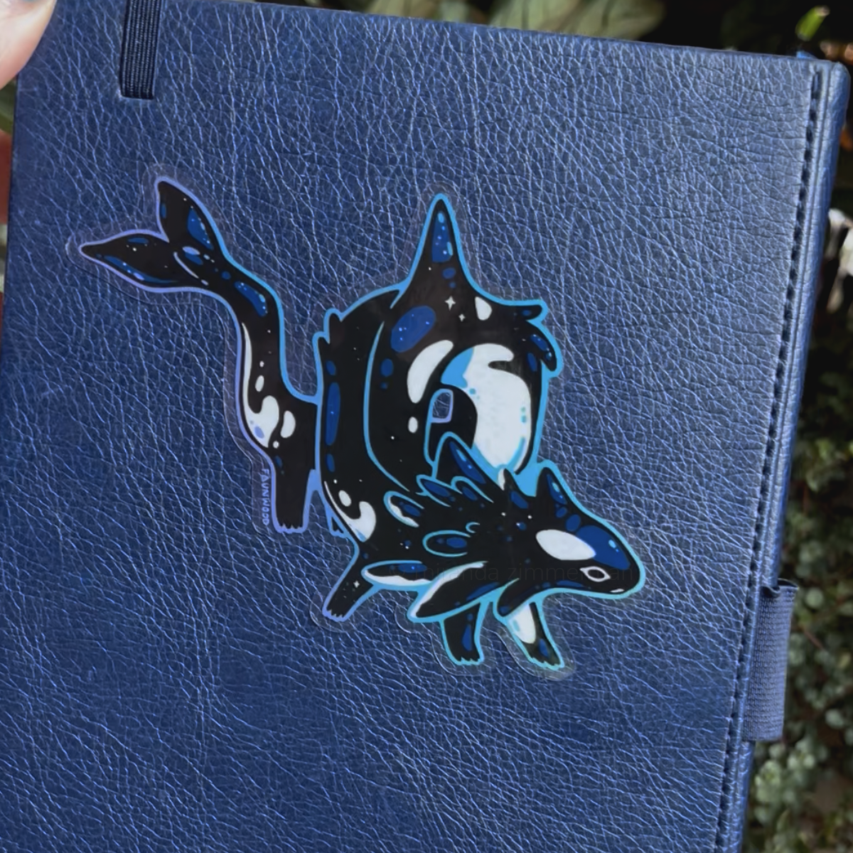 Orcamander ✦ Transparent Vinyl Sticker