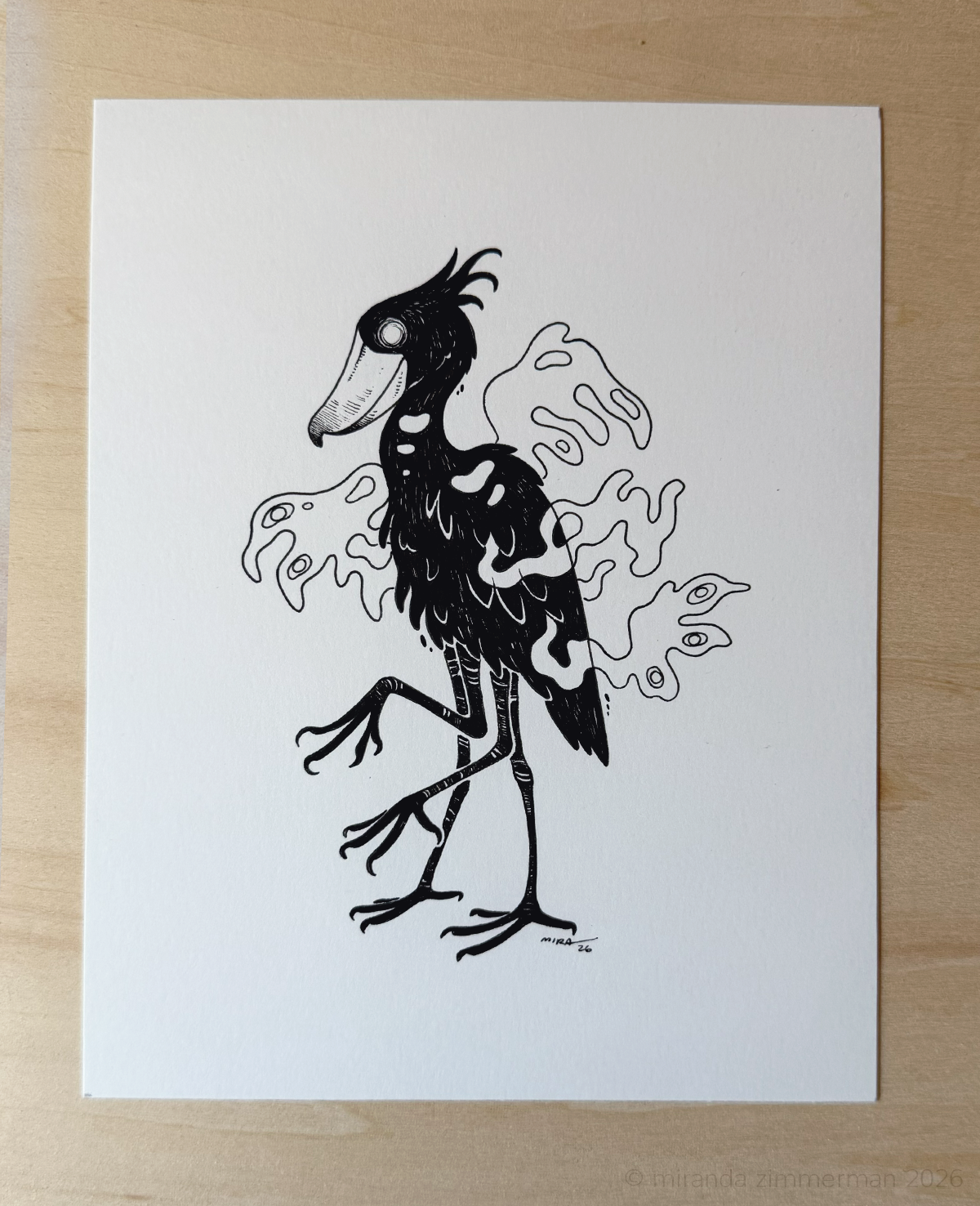 Shoebill ✦ Original Illustration