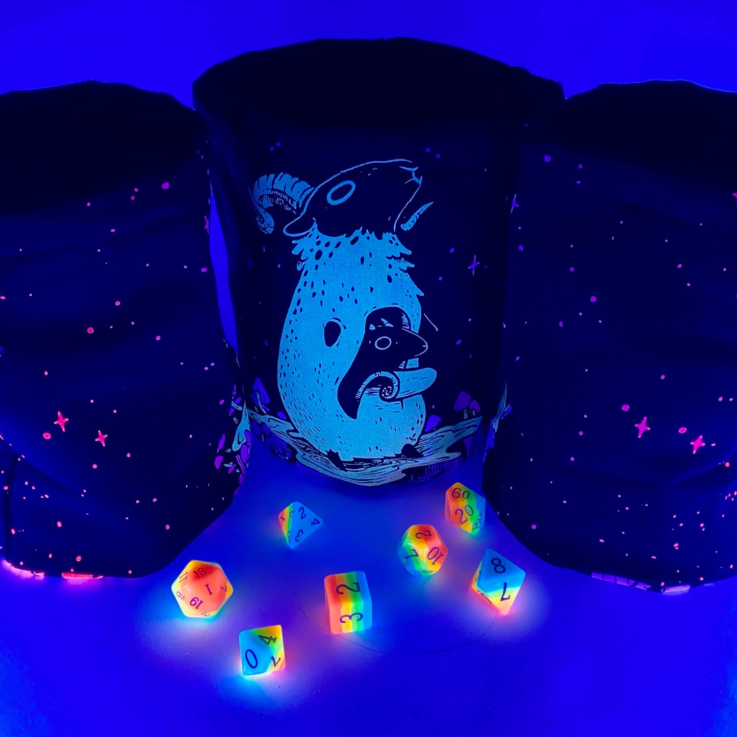 Faunwood x BLKRNBW ✦ Stargazers Dice Bag Kit