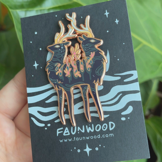 Pushmi ✦ Hard Enamel Pin