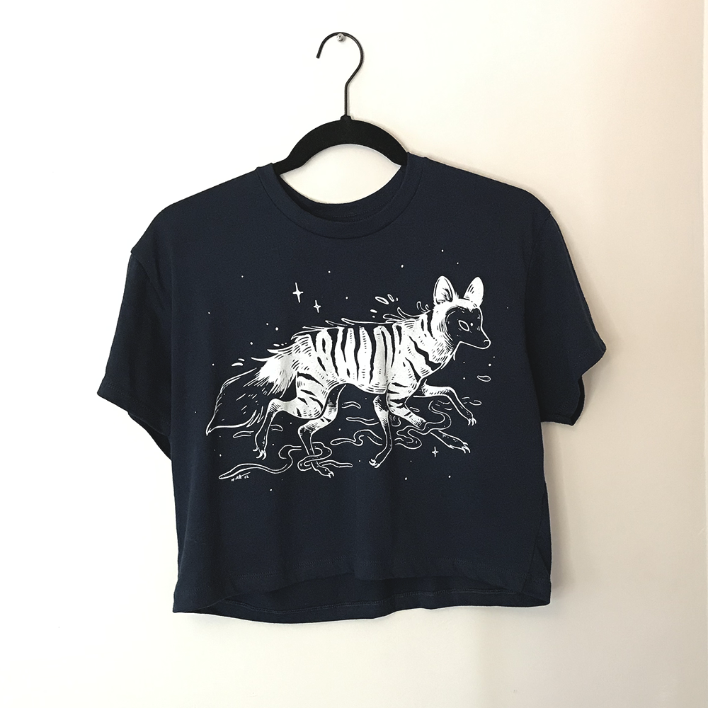 WILD DOG ✦ Navy Crop