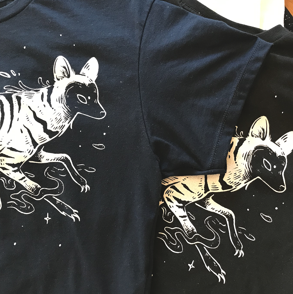 WILD DOG ✦ Navy Crop